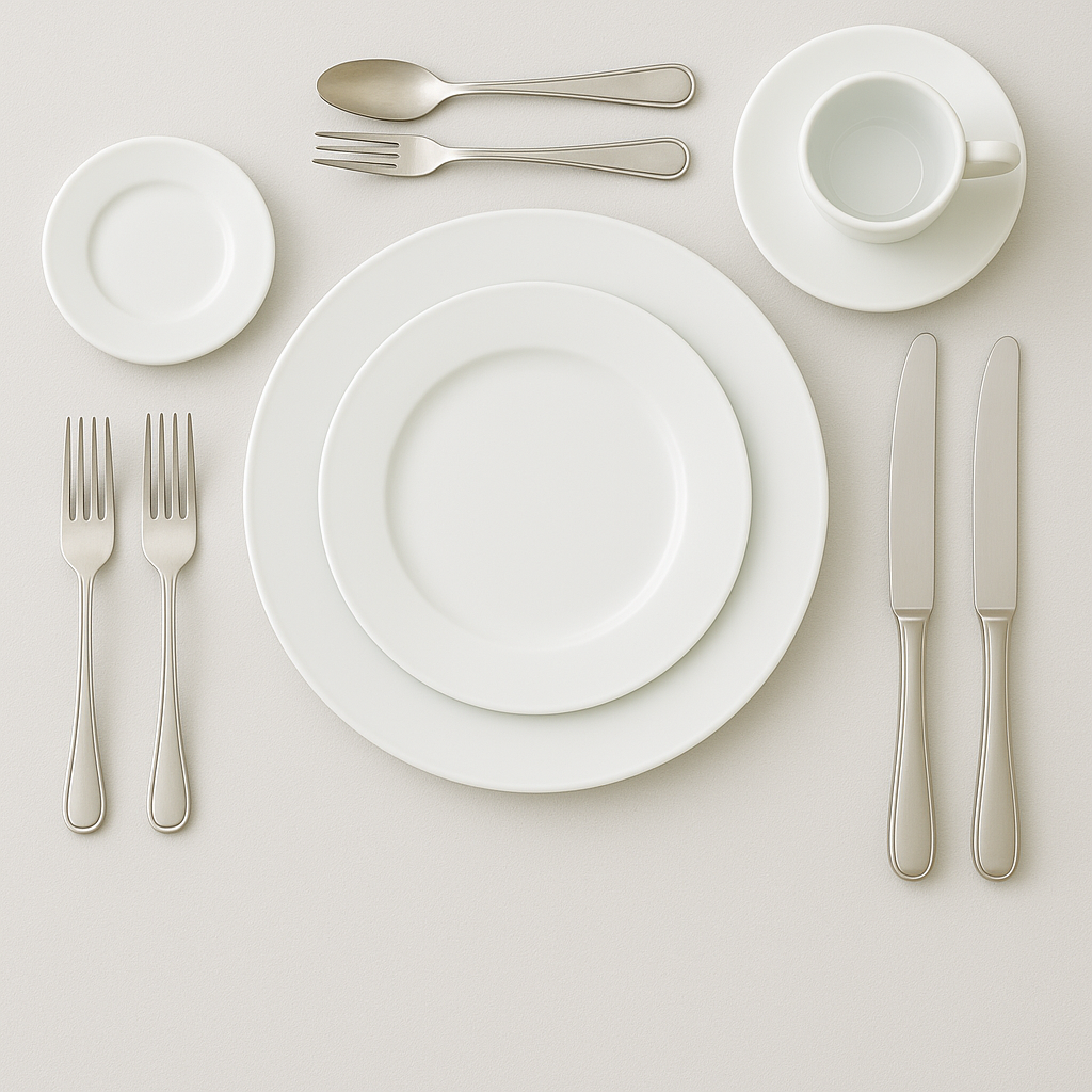 Set de tacâmuri ceramice Nr.3