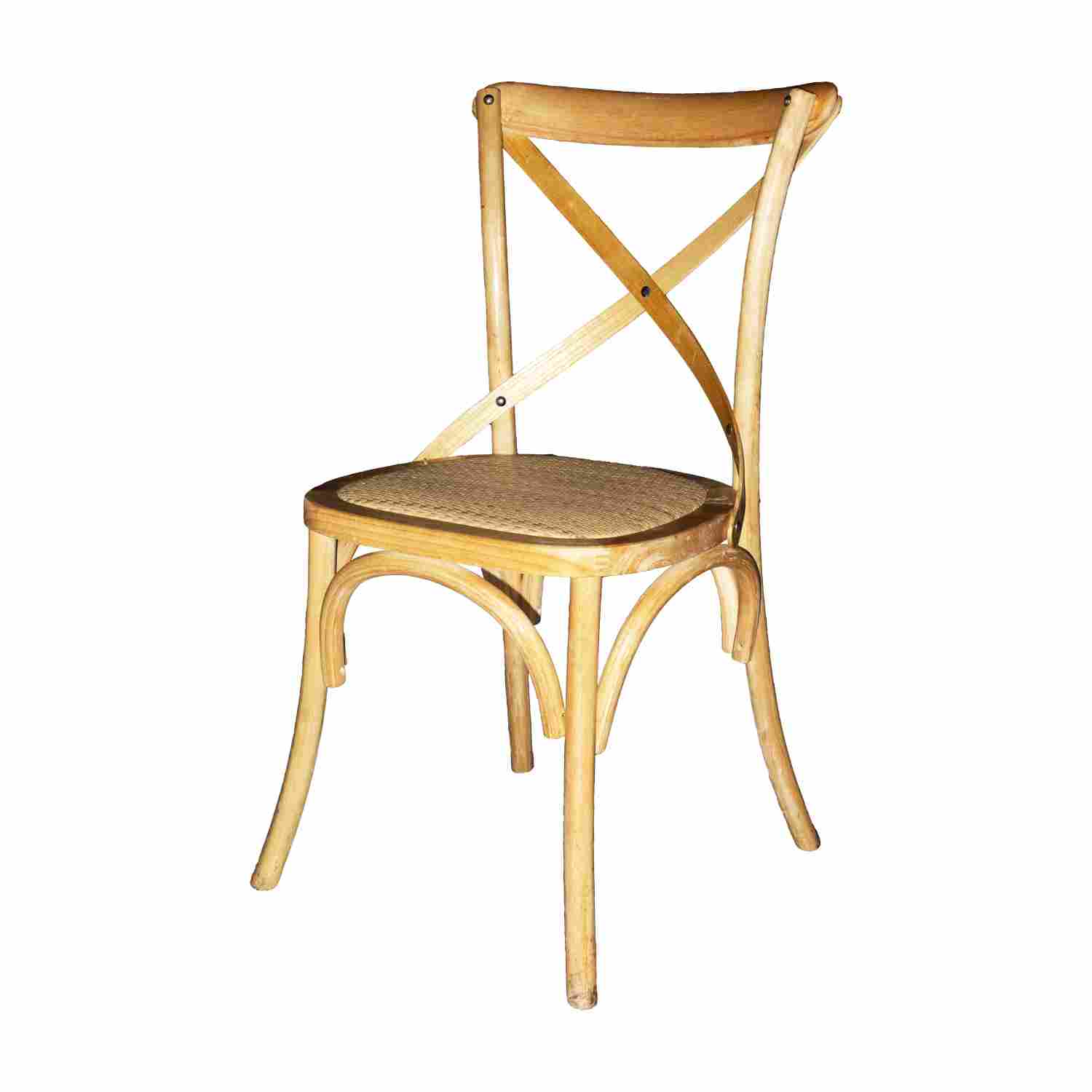Scaun Cross Back din lemn