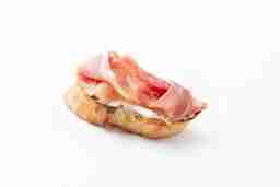 Bruschetta cu prosciutto si para