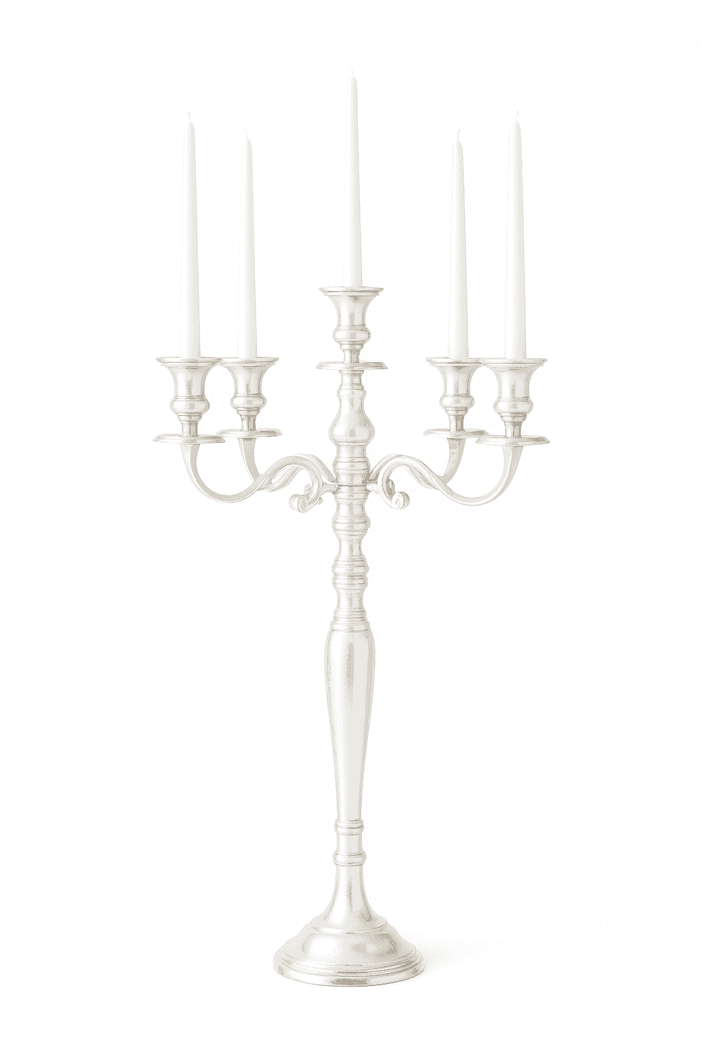 Candelabre argintii