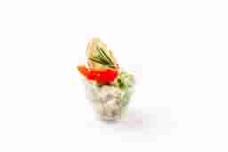 "CALOROSA" broccoli salad, cherry tomatoes, "Sous-Vide" chicken breast, "Champignon" fresh mushrooms, "Calorosa" sauce