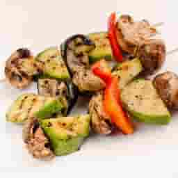Grilled vegetable skewers