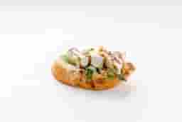 Bruschetta with Brie and caramelized pear