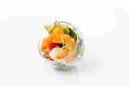 Shrimp and cherry tomato appetizer