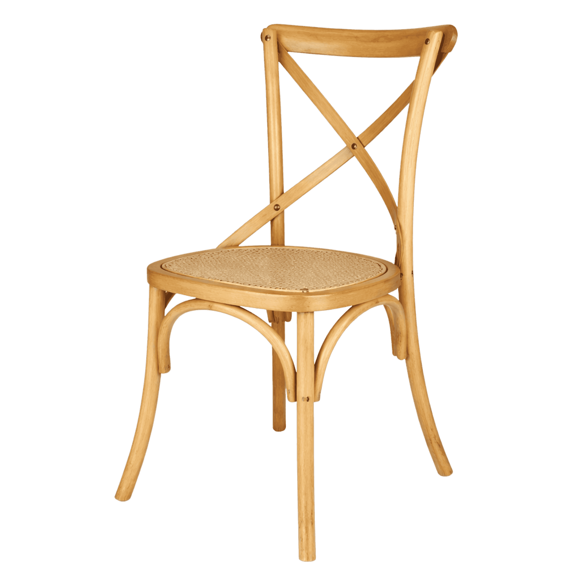Scaun Cross Back din lemn